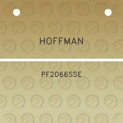 hoffman-pf2066sse