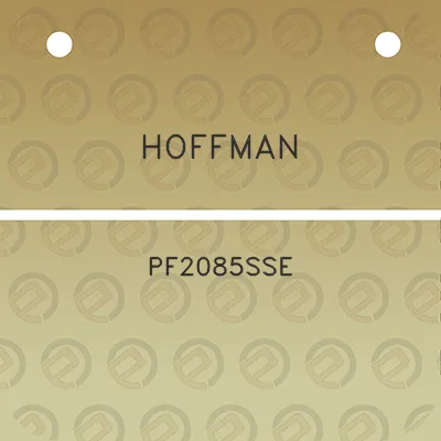 hoffman-pf2085sse