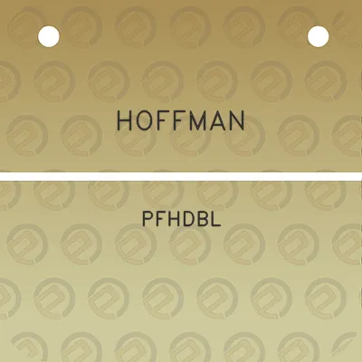 hoffman-pfhdbl