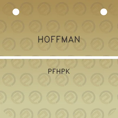 hoffman-pfhpk