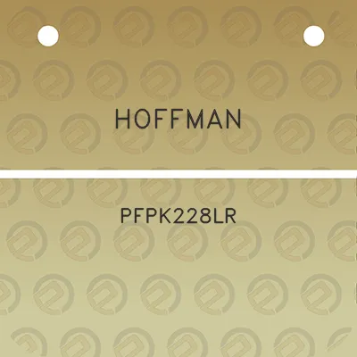 hoffman-pfpk228lr