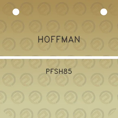 hoffman-pfsh85