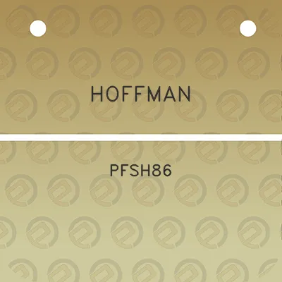 hoffman-pfsh86