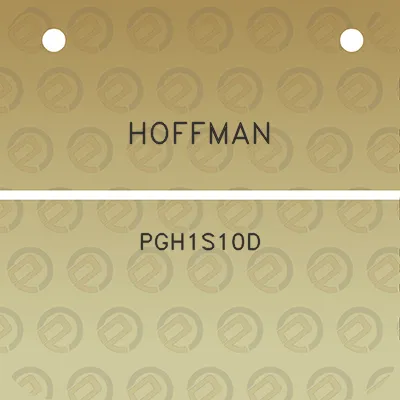 hoffman-pgh1s10d