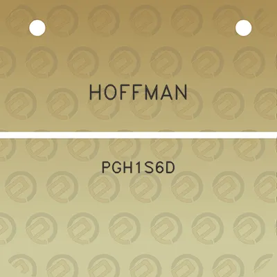 hoffman-pgh1s6d