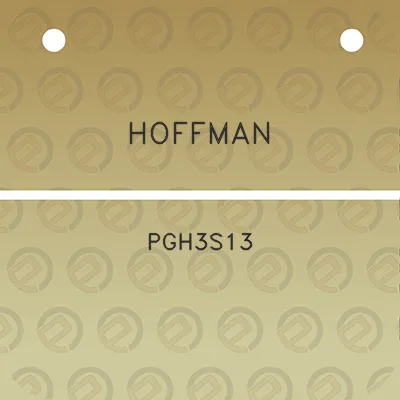 hoffman-pgh3s13