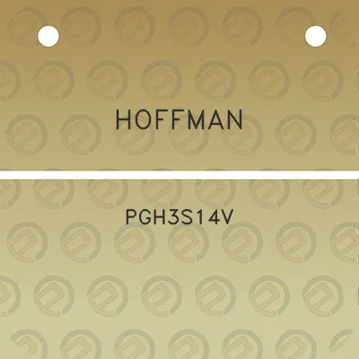 hoffman-pgh3s14v