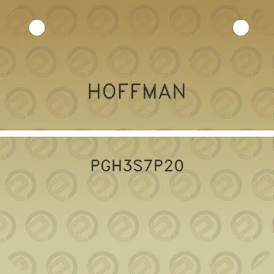 hoffman-pgh3s7p20