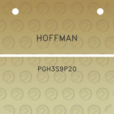 hoffman-pgh3s9p20