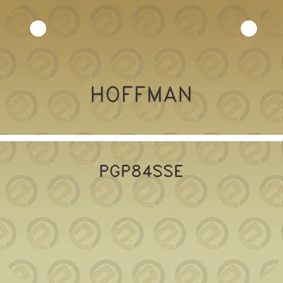 hoffman-pgp84sse