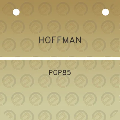 hoffman-pgp85