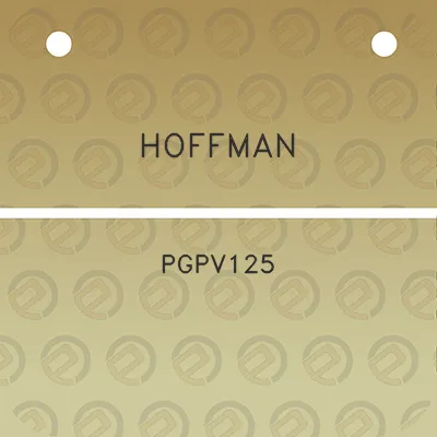 hoffman-pgpv125