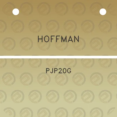 hoffman-pjp20g