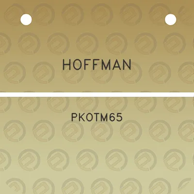 hoffman-pkotm65