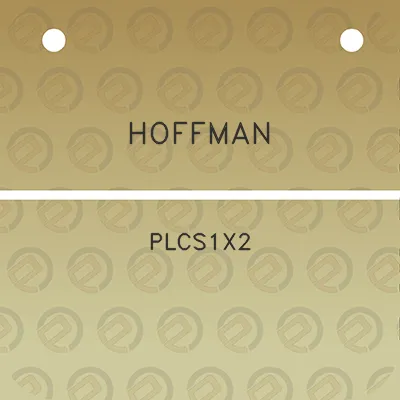 hoffman-plcs1x2