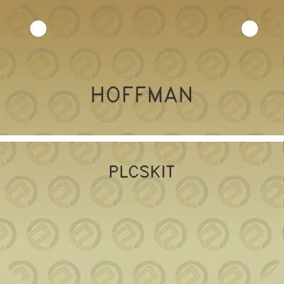 hoffman-plcskit