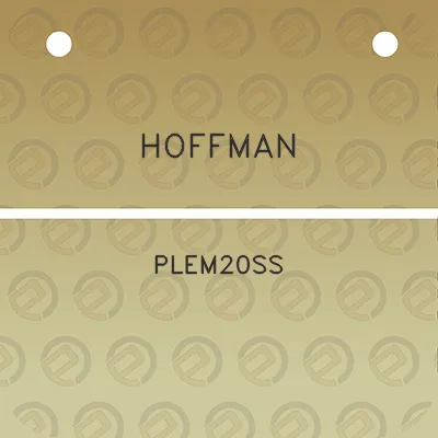 hoffman-plem20ss