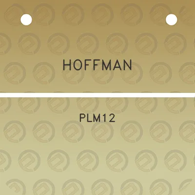 hoffman-plm12