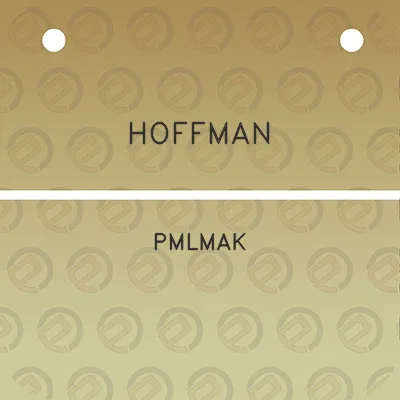 hoffman-pmlmak