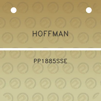 hoffman-pp1885sse