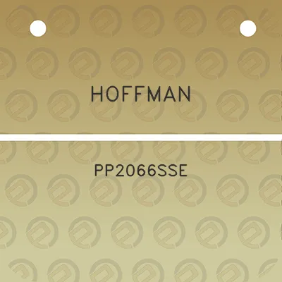 hoffman-pp2066sse