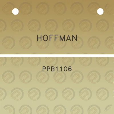 hoffman-ppb1106