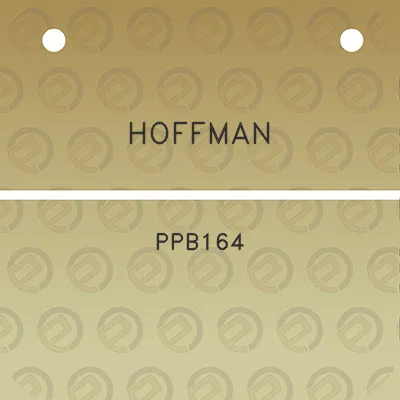 hoffman-ppb164