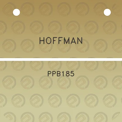 hoffman-ppb185