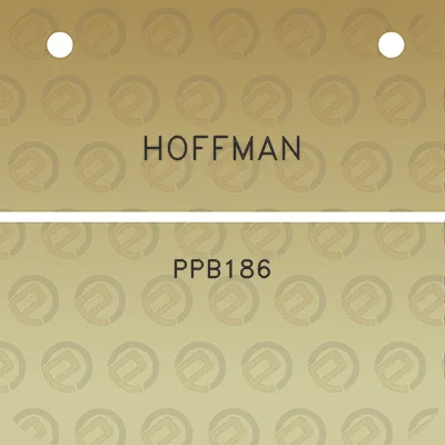 hoffman-ppb186