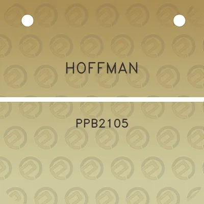 hoffman-ppb2105