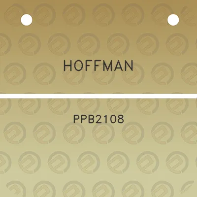 hoffman-ppb2108