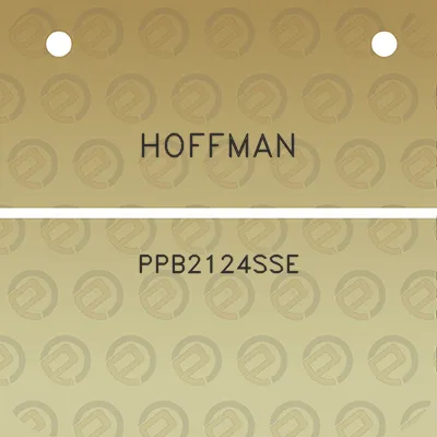 hoffman-ppb2124sse