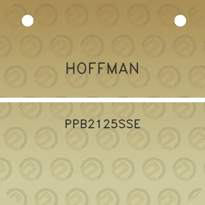 hoffman-ppb2125sse