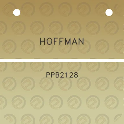 hoffman-ppb2128