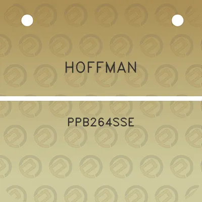 hoffman-ppb264sse