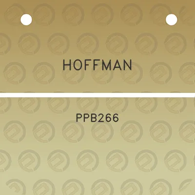 hoffman-ppb266