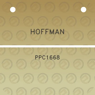 hoffman-ppc1668