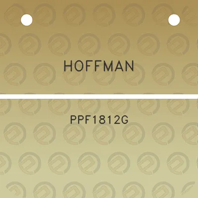 hoffman-ppf1812g