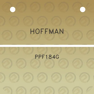 hoffman-ppf184g