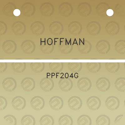 hoffman-ppf204g