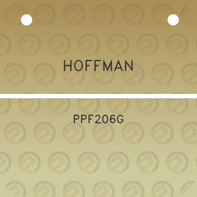 hoffman-ppf206g