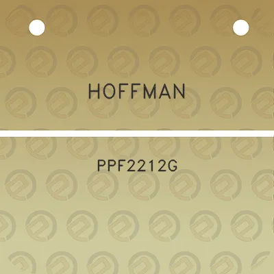 hoffman-ppf2212g