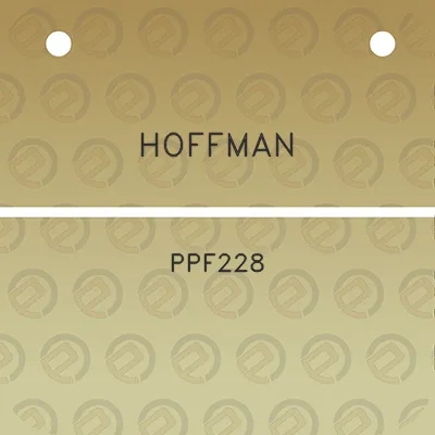 hoffman-ppf228