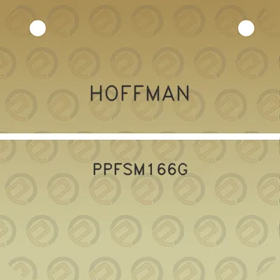 hoffman-ppfsm166g