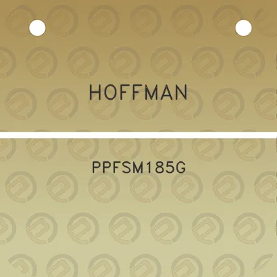 hoffman-ppfsm185g