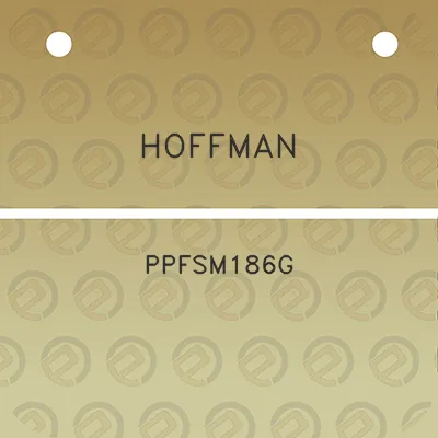 hoffman-ppfsm186g