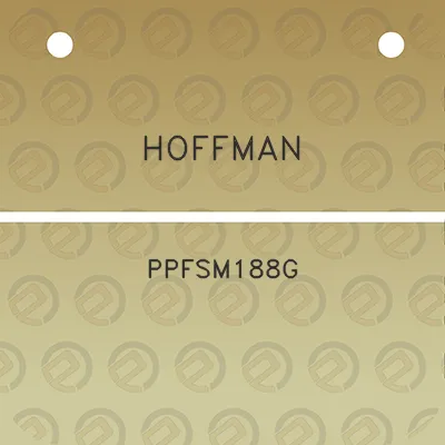 hoffman-ppfsm188g