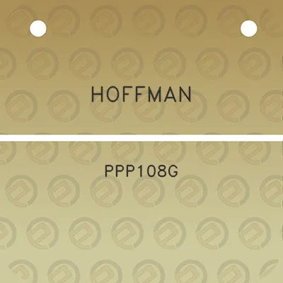 hoffman-ppp108g