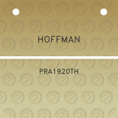 hoffman-pra1920th