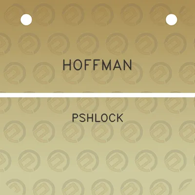 hoffman-pshlock